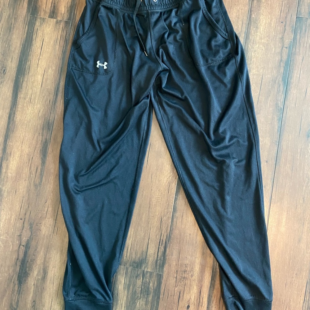 black joggers